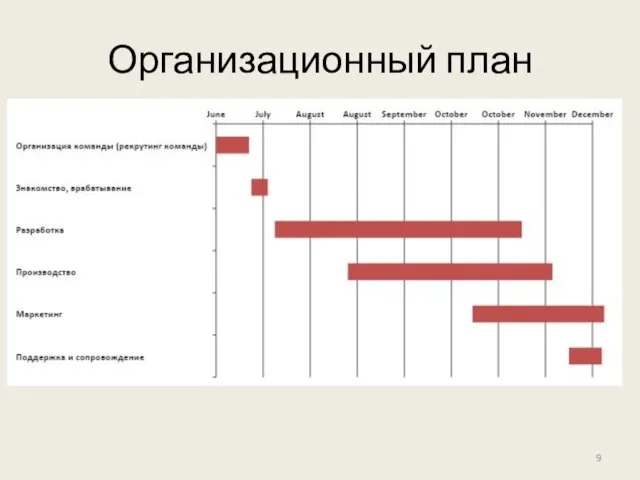 Организационный план