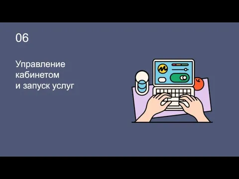 06 Управление кабинетом и запуск услуг