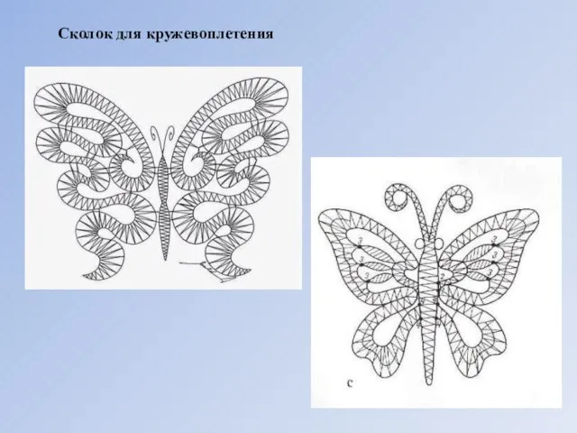 Сколок для кружевоплетения