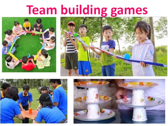 Team building games