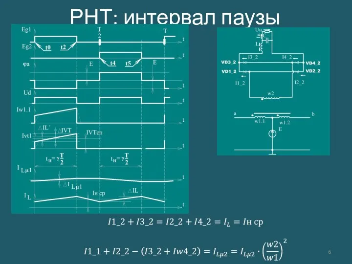 РНТ: интервал паузы