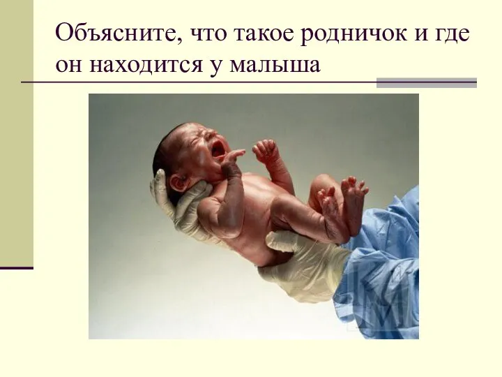 Объясните, что такое родничок и где он находится у малыша