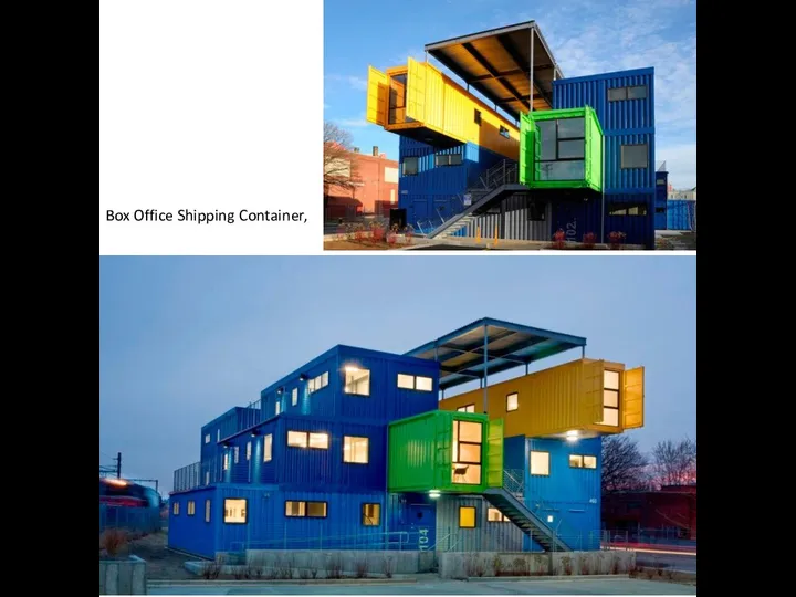 Box Office Shipping Container,