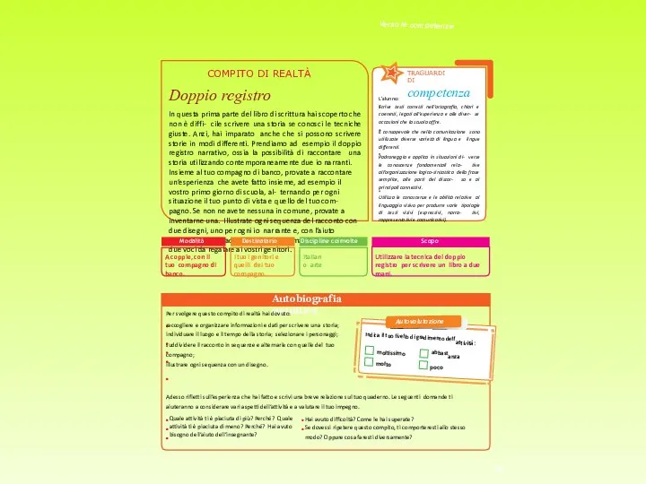 47 Verso le competenze TRAGUARDI DI competenza L'alunno: Scrive testi corretti