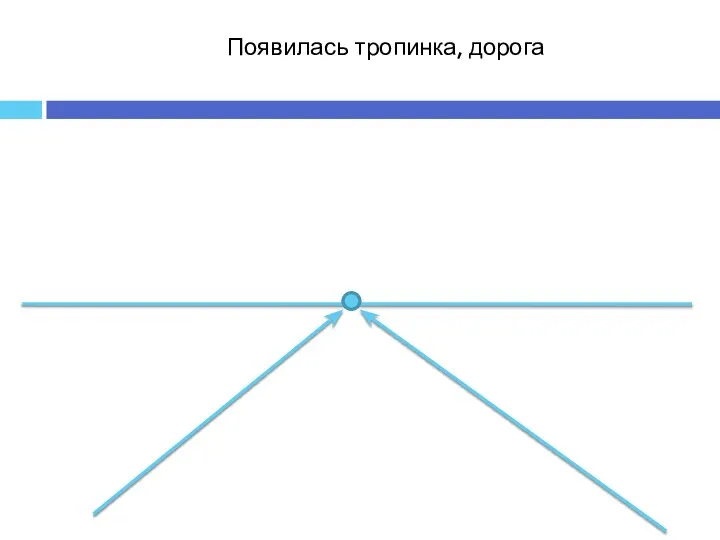 Появилась тропинка, дорога