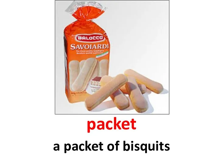 packet a packet of bisquits