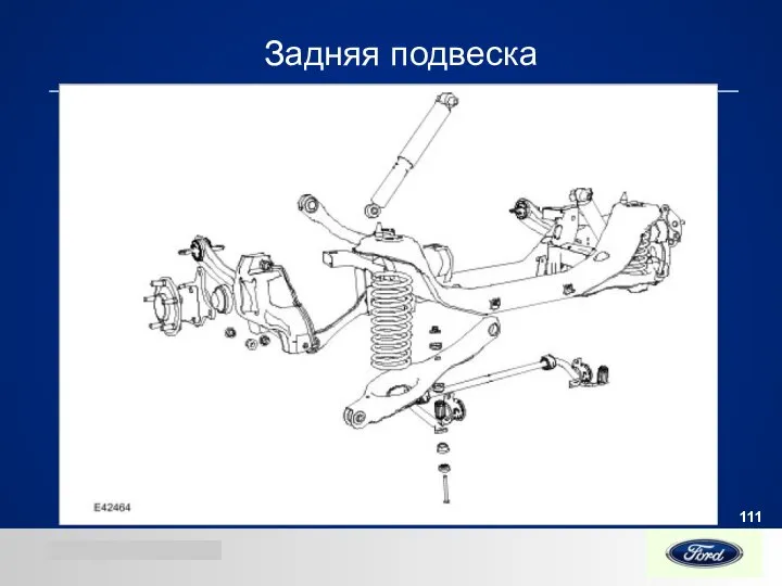 Задняя подвеска