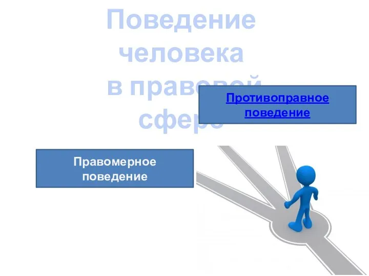 Поведение человека в правовой сфере Противоправное поведение Правомерное поведение