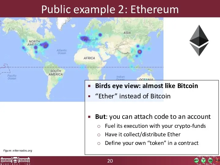 Figure: ethernodes.org Public example 2: Ethereum Birds eye view: almost like