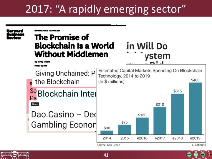 2017: “A rapidly emerging sector”