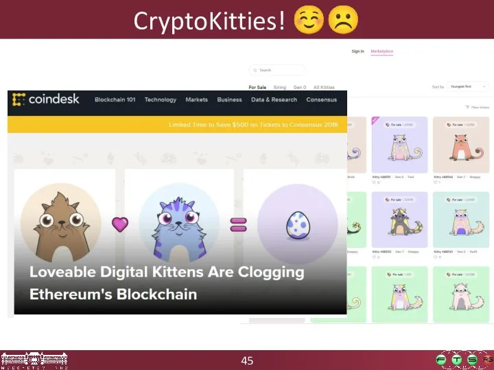 CryptoKitties! ☺☹