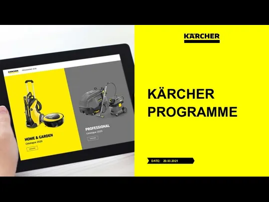 KÄRCHER PROGRAMME