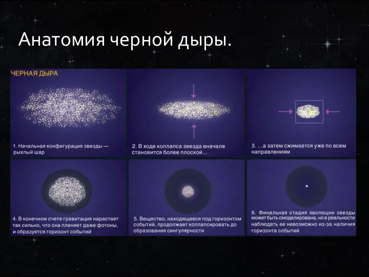 Анатомия черной дыры.