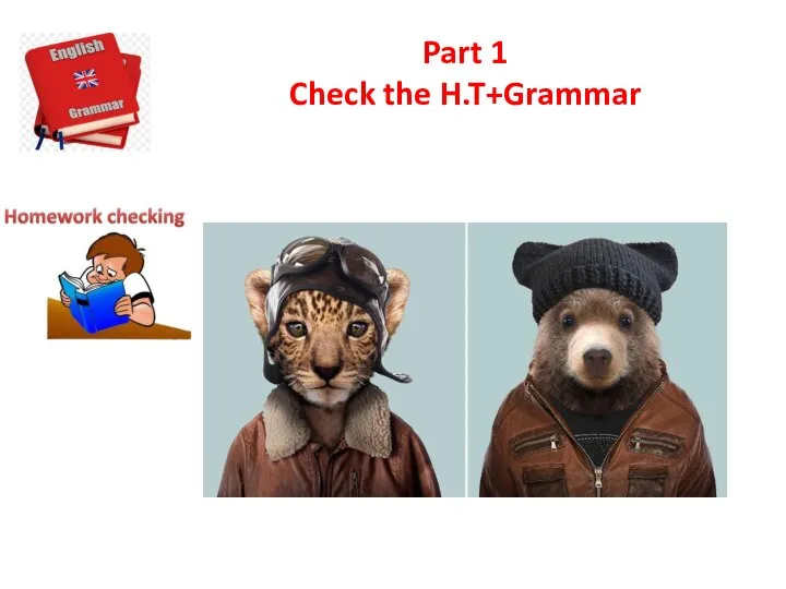 Part 1 Check the H.T+Grammar