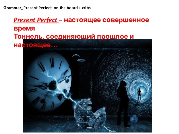 Grammar_Present Perfect on the board + cribs Present Perfect – настоящее