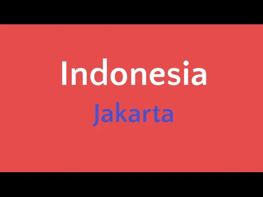 Indonesia Jakarta