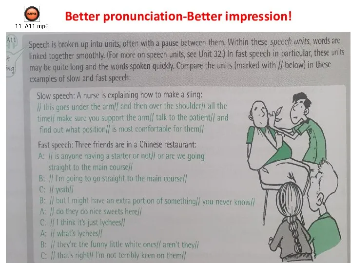 Better pronunciation-Better impression!