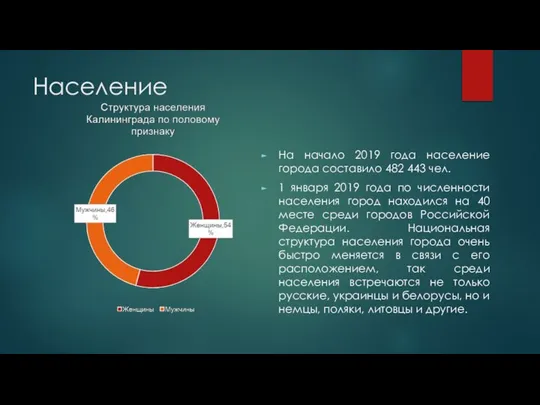 Население На начало 2019 года население города составило 482 443 чел.