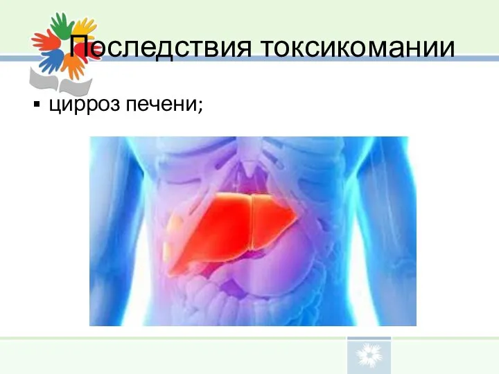 Последствия токсикомании цирроз печени;