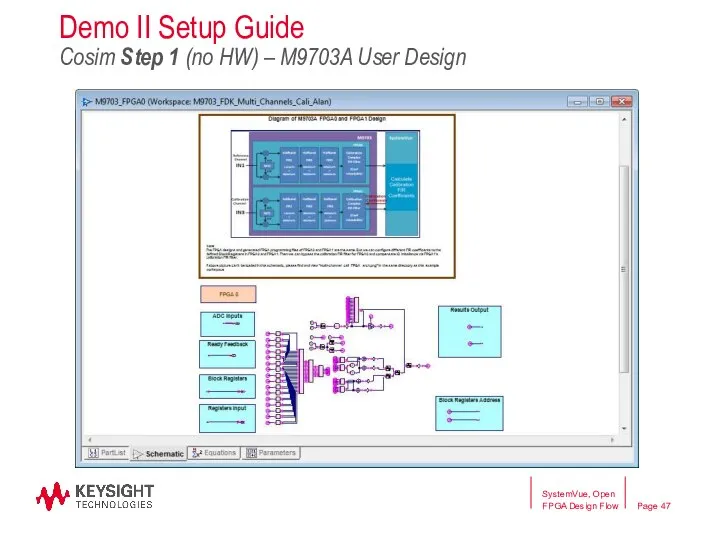 SystemVue, Open FPGA Design Flow Demo II Setup Guide Cosim Step