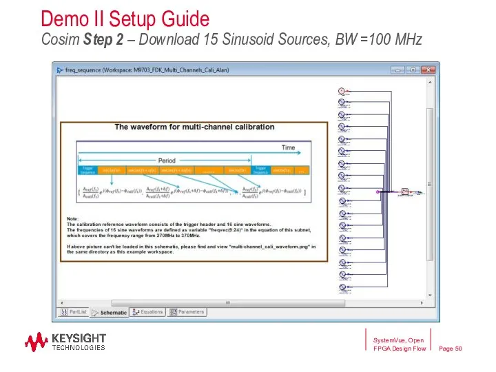 SystemVue, Open FPGA Design Flow Demo II Setup Guide Cosim Step