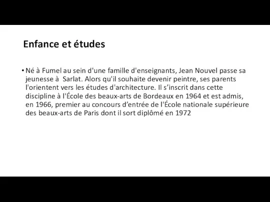 Enfance et études Né à Fumel au sein d'une famille d'enseignants,