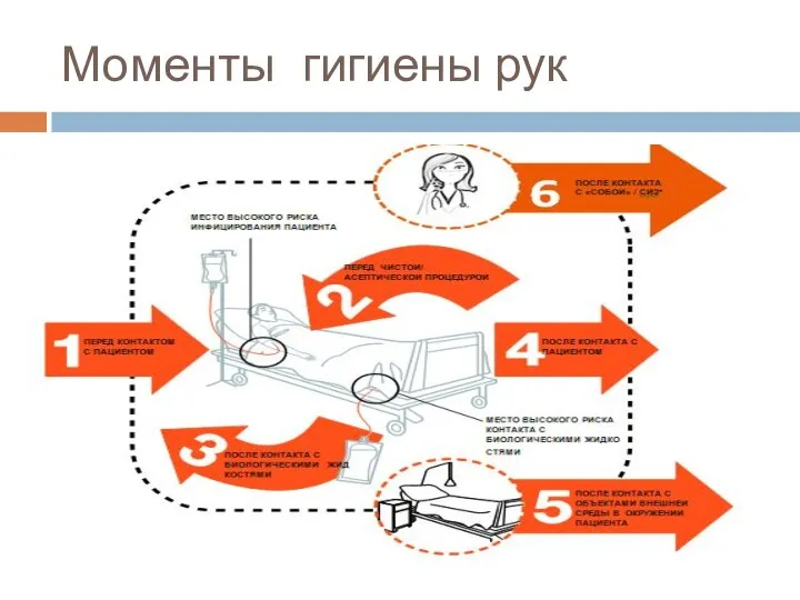 Моменты гигиены рук