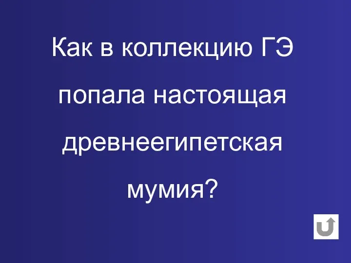 Как в коллекцию ГЭ попала настоящая древнеегипетская мумия?