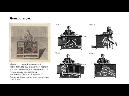 Ловкость рук «Турок» — первый шахматный «автомат». Из 300 шахматных партий