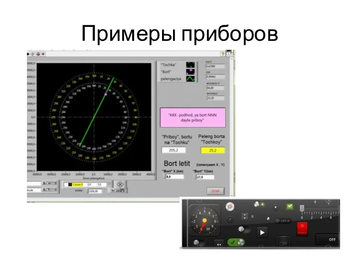 Примеры приборов