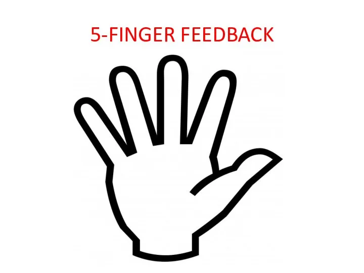 5-FINGER FEEDBACK