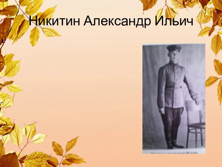 Никитин Александр Ильич