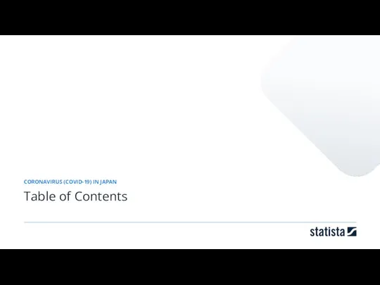 Table of Contents CORONAVIRUS (COVID-19) IN JAPAN