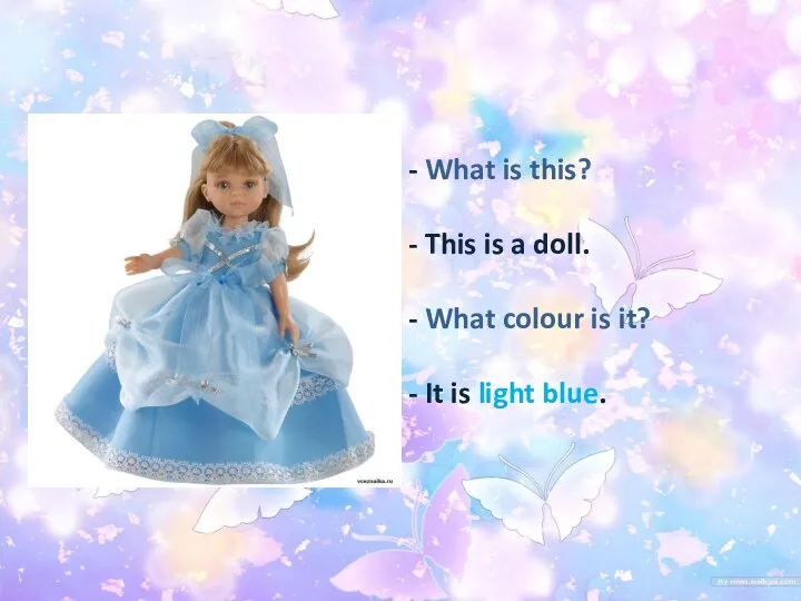 - What is this? - This is a doll. - What