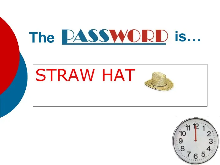 STRAW HAT