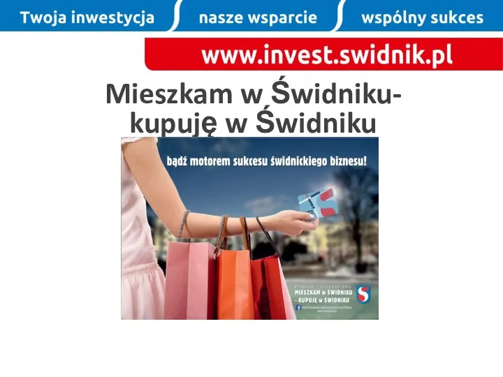 Mieszkam w Świdniku- kupuję w Świdniku