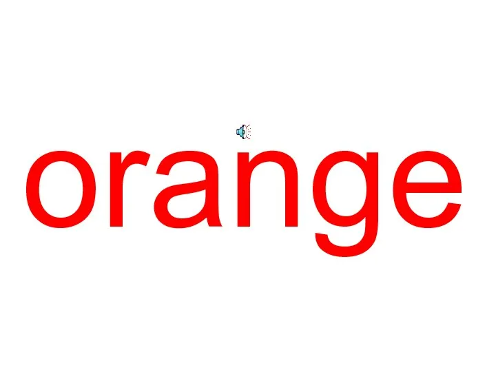 orange