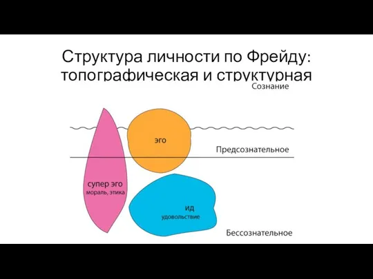 Структура личности по Фрейду: топографическая и структурная