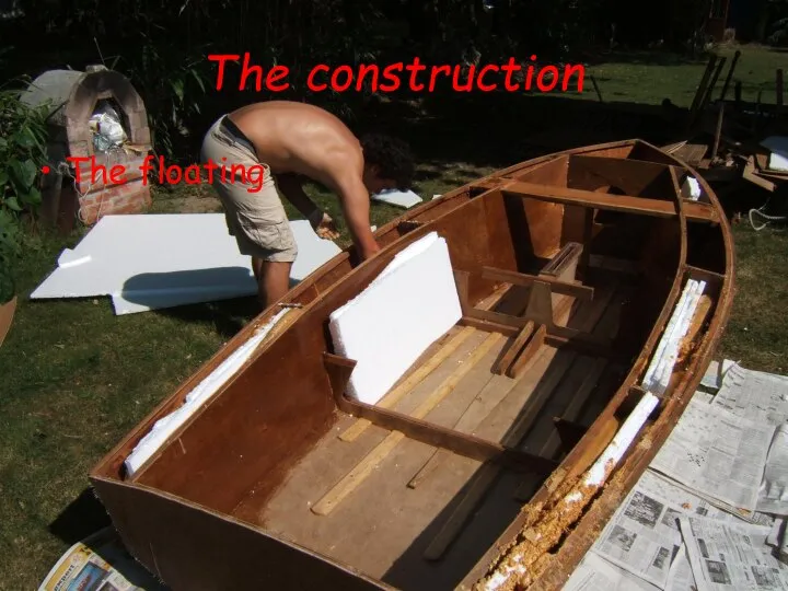 The construction The floating
