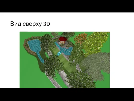 Вид сверху 3D