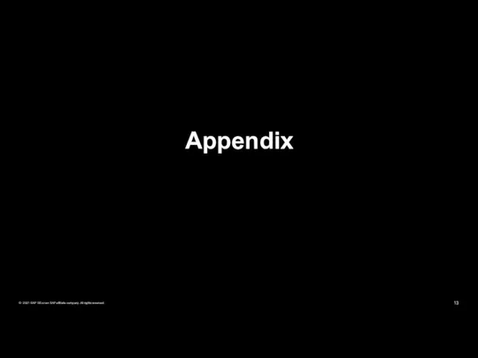 Appendix