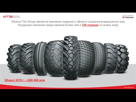 Alliance Tire Group является мировым лидером в области создания внедорожных шин