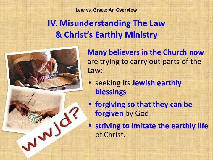 Many believers in the Church now are trying to carry out