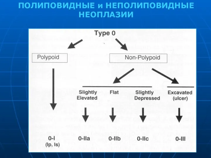 ПОЛИПОВИДНЫЕ и НЕПОЛИПОВИДНЫЕ НЕОПЛАЗИИ