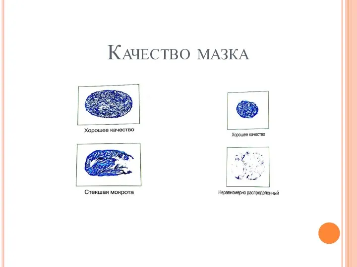 Качество мазка