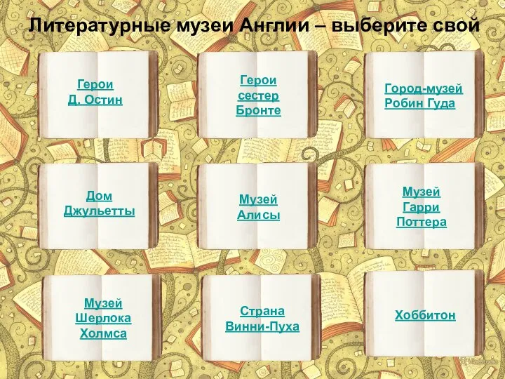 Литературные музеи Англии – выберите свой Дом Джульетты Музей Шерлока Холмса