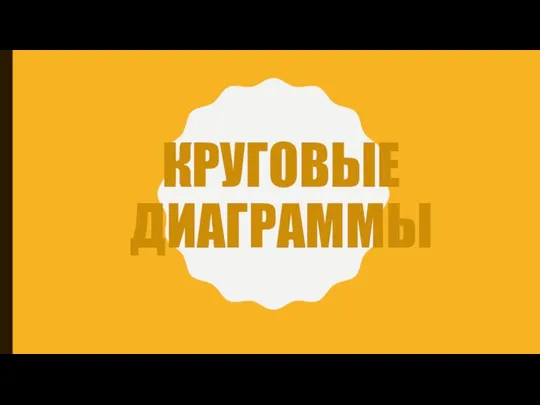 Круговые диаграммы