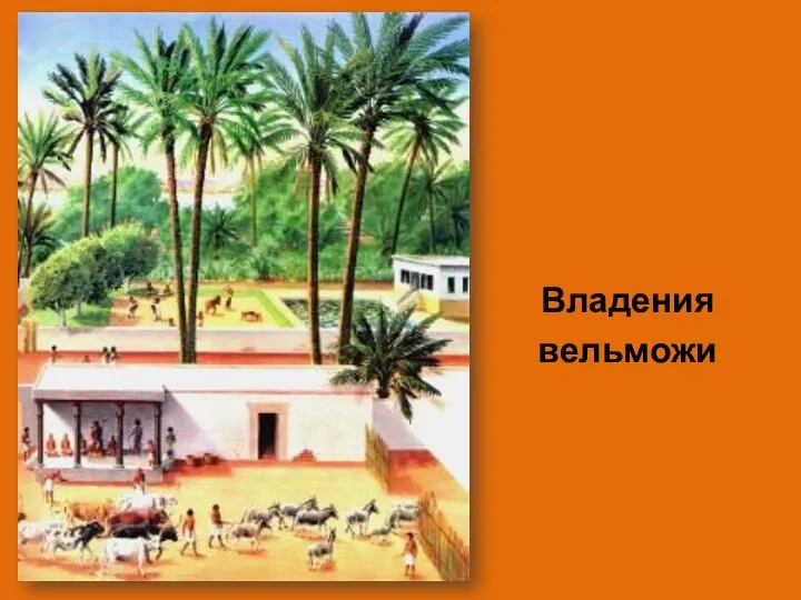 Владения вельможи