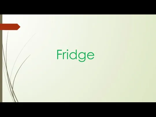 Fridge