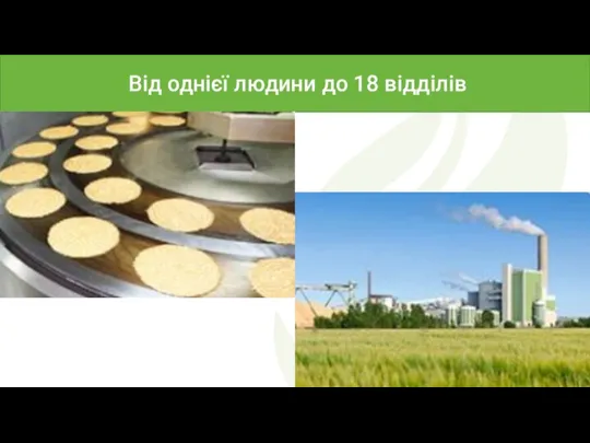 Від однієї людини до 18 відділів